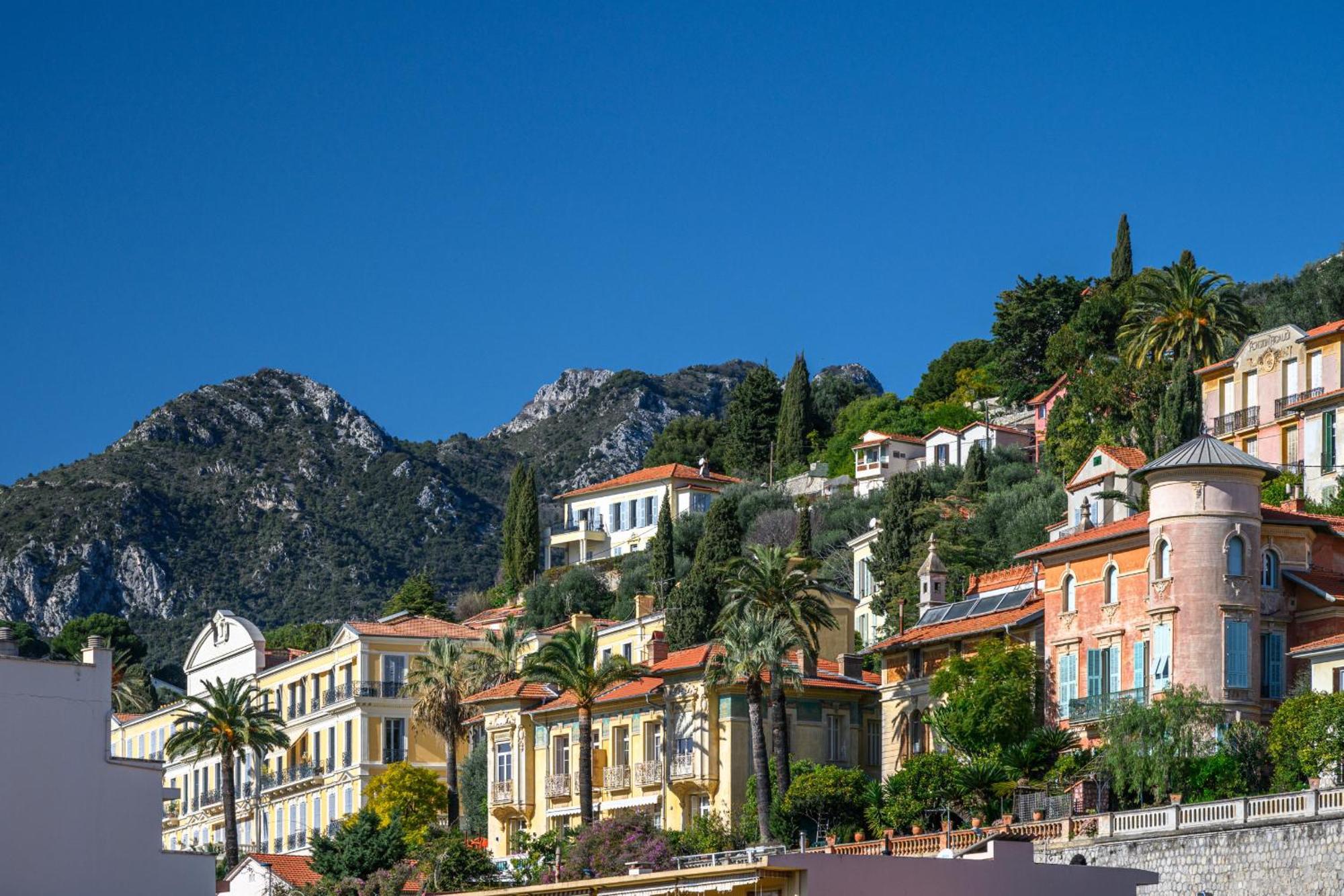 "Charmant Studio" Plein Centre, Calme, Terrasse Menton Dış mekan fotoğraf
