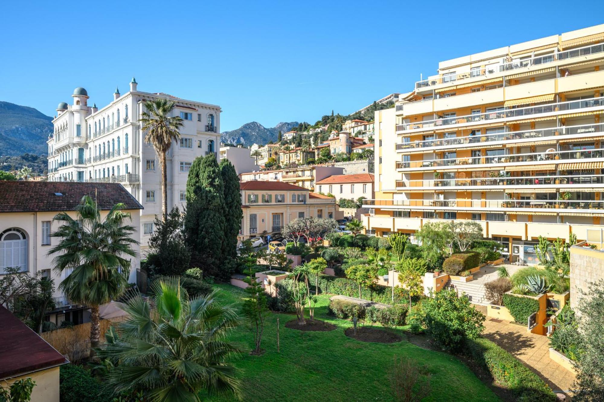 "Charmant Studio" Plein Centre, Calme, Terrasse Menton Dış mekan fotoğraf